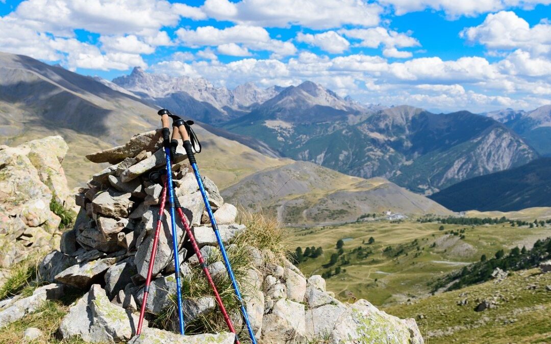 mountain, hiking, ride